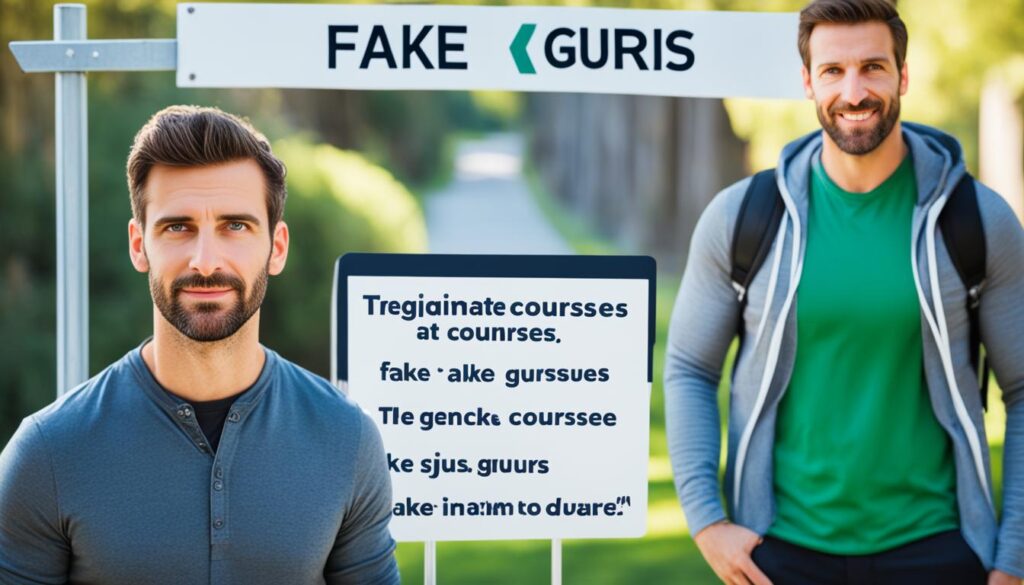 identifying fake gurus and avoiding fraudulent courses