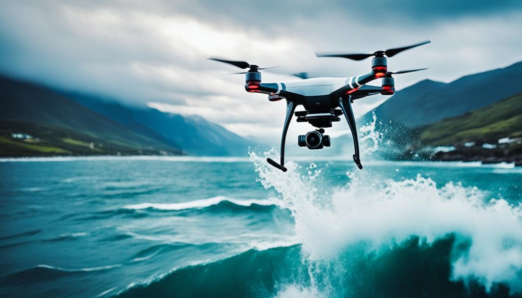 waterproof drones